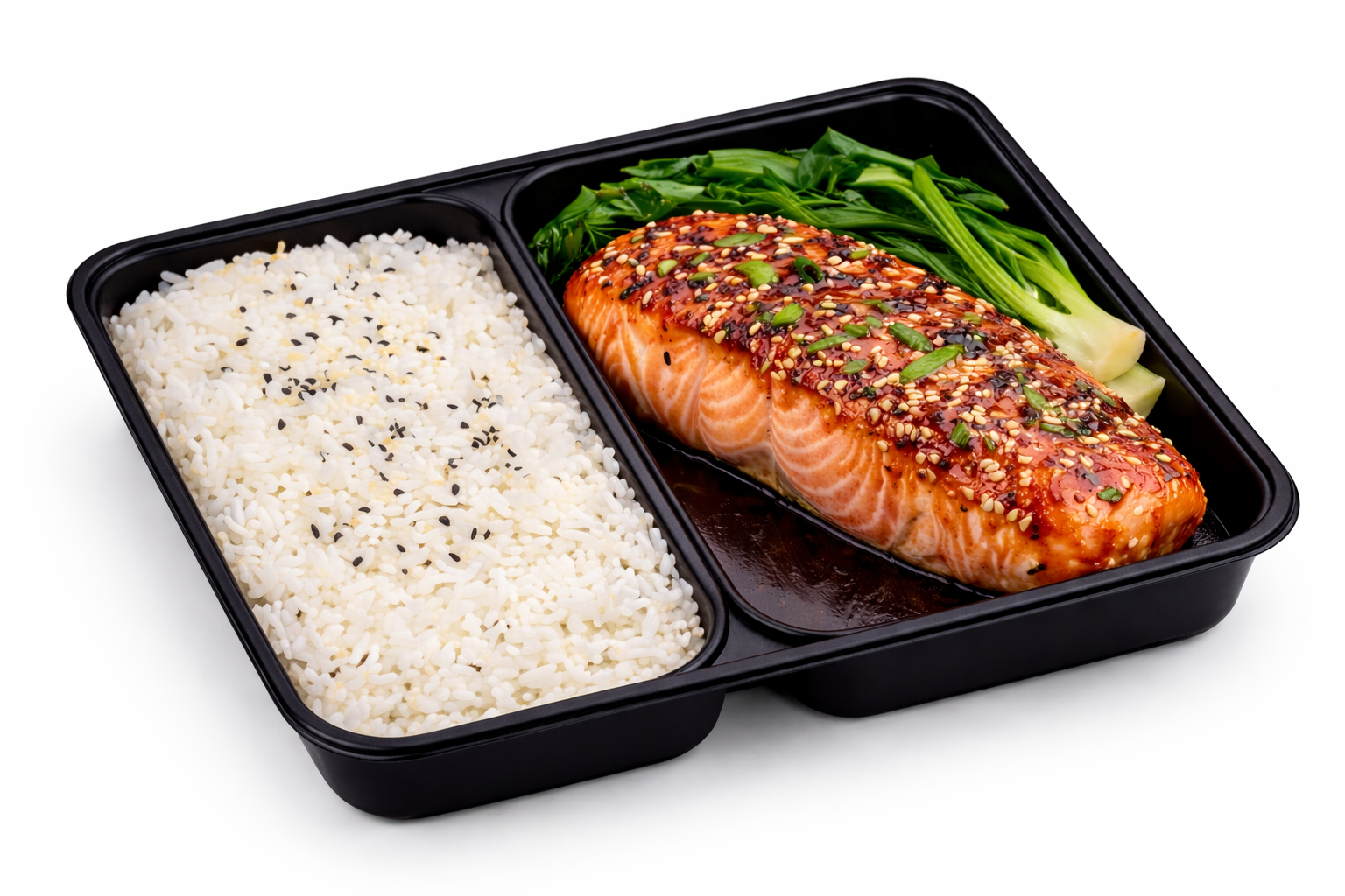 Glazed Miso Salmon & Fragrant Rice