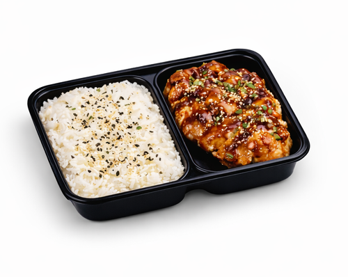 Soy Glazed Chicken Rice Bowl